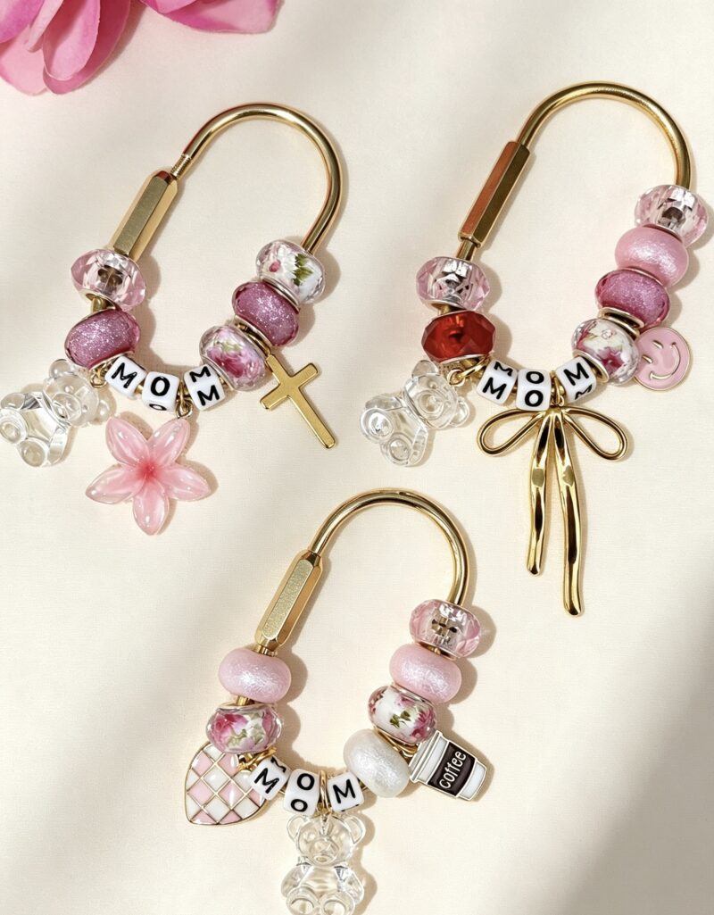 Handmade Bag Charm, Perfect Gift for Mom